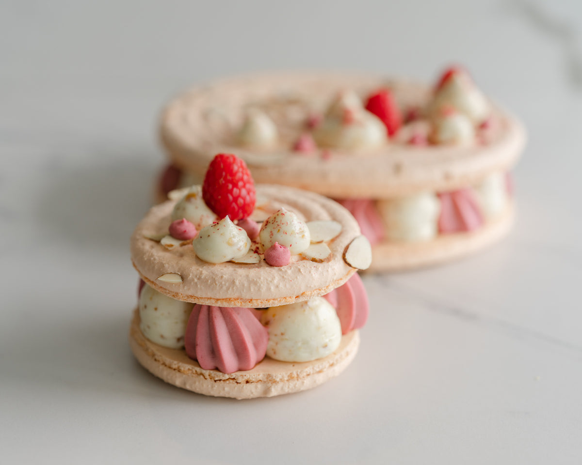 Macaron Gâteau - Raspberry Peach