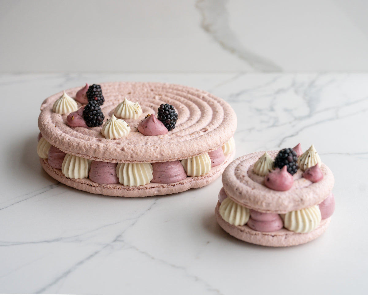 Macaron Gâteau - Blackberry