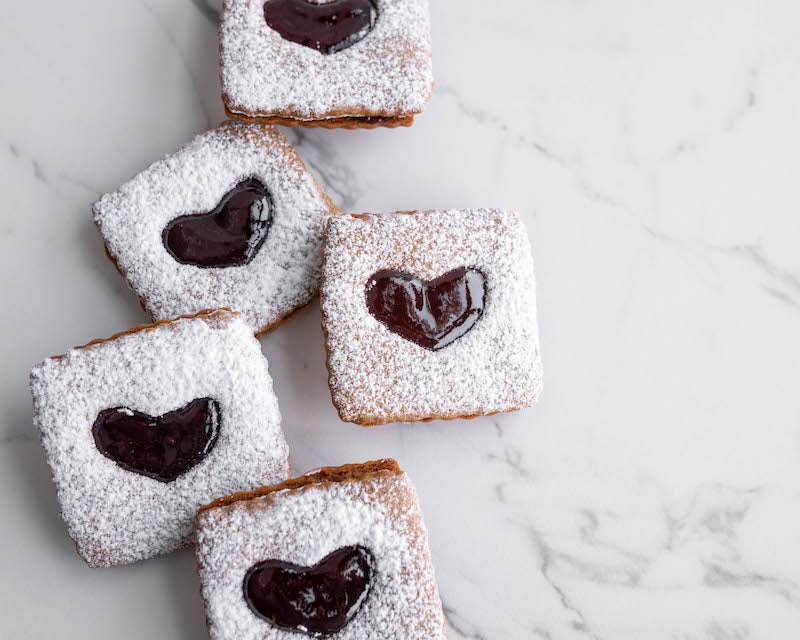 Cookie - Raspberry Heart