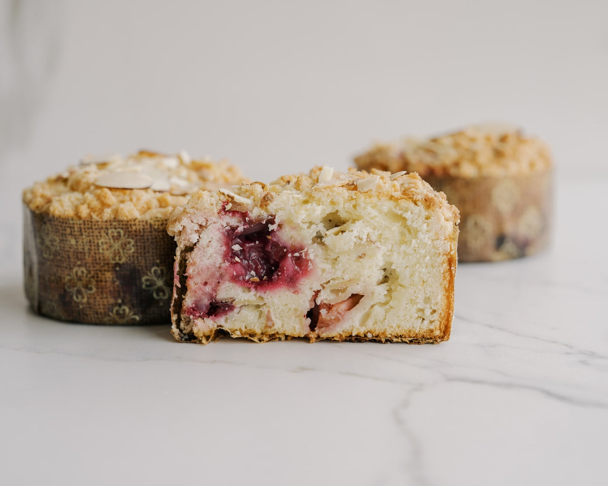 Coffee Cake - Roasted Plum &amp; Almond Streusel
