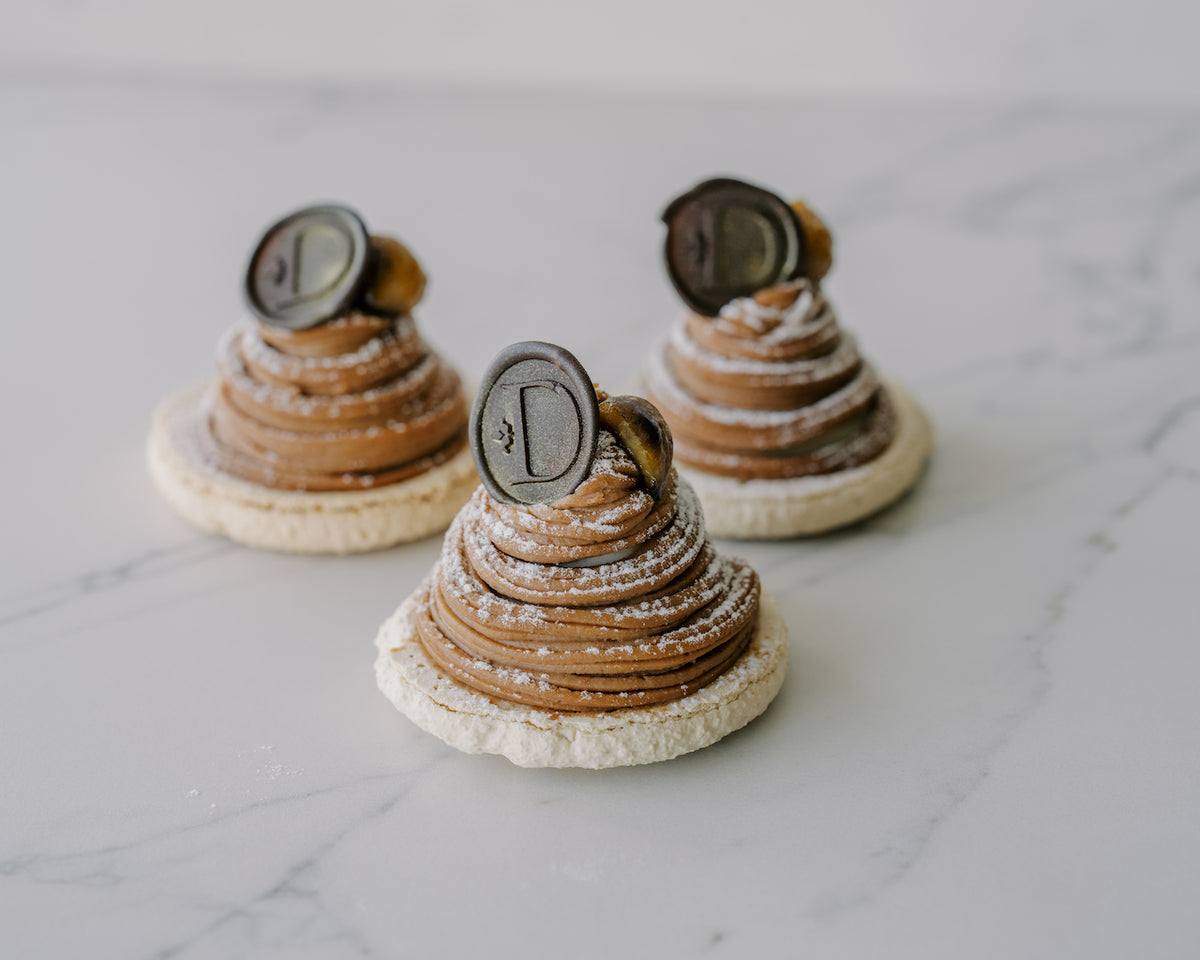 Macaron Gâteau - Mont Blanc