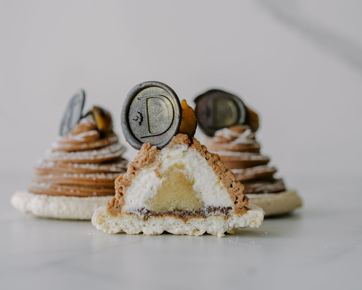 Macaron Gâteau - Mont Blanc