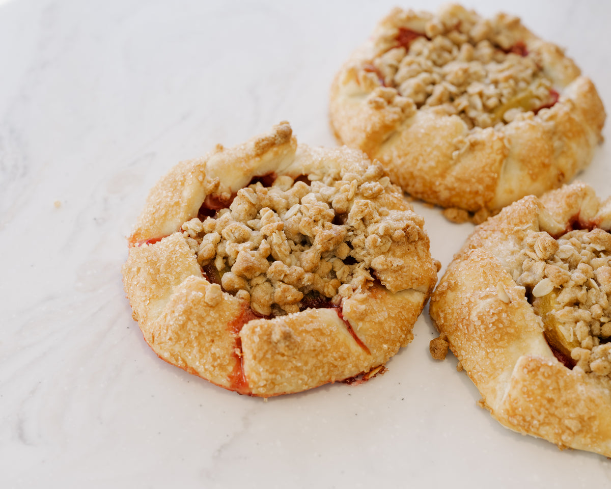 Cranberry Peach Galette