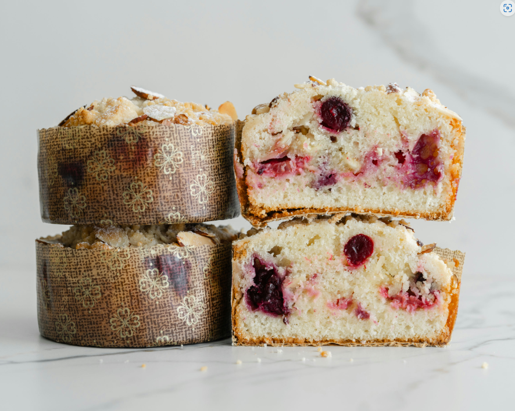 Coffee Cake - White Chocolate Mixed Berry